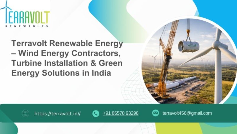 Terravolt Renewable Energy – Wind Energy Contractors, Turbine Installation & Green Energy Solutions in India