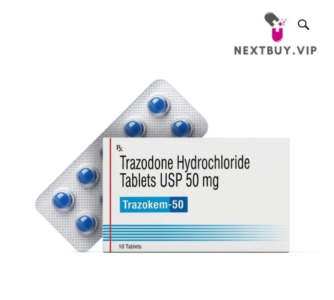 Trazodone Hydrochloride 50mg for Depression