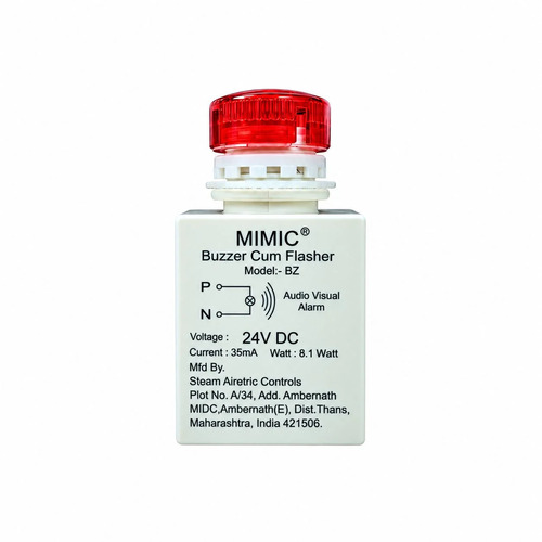 Buzzer cum flasher for Electrical Automation Applications
