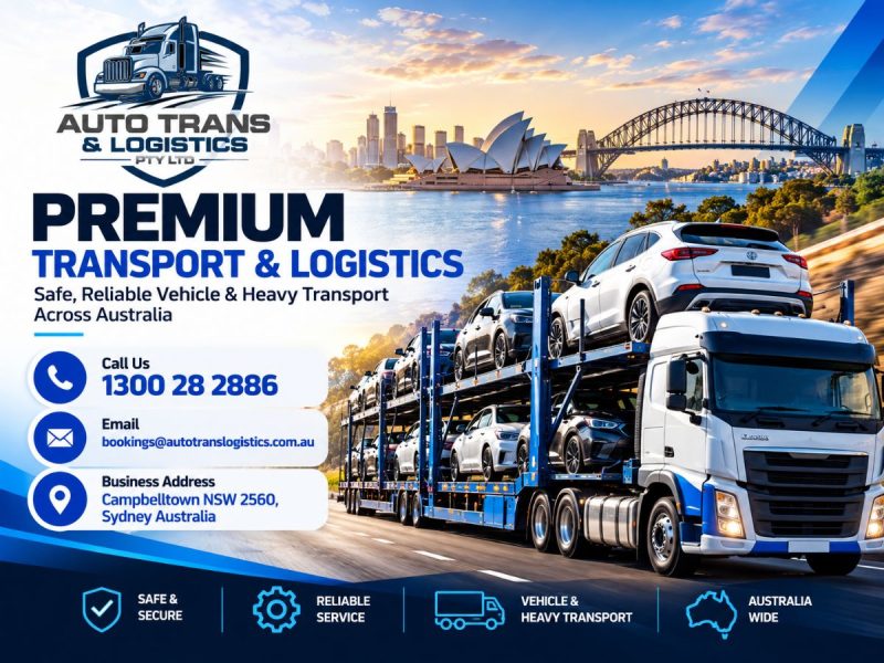 Auto Transport Australia | Safe & Reliable Vehicle Moves
