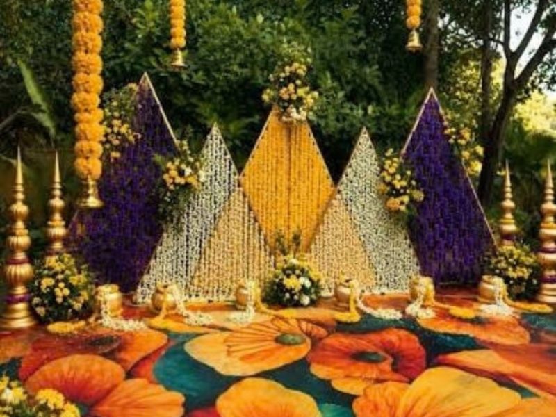 Flower Decorators in Hyderabad for Wedding, Haldi & Reception