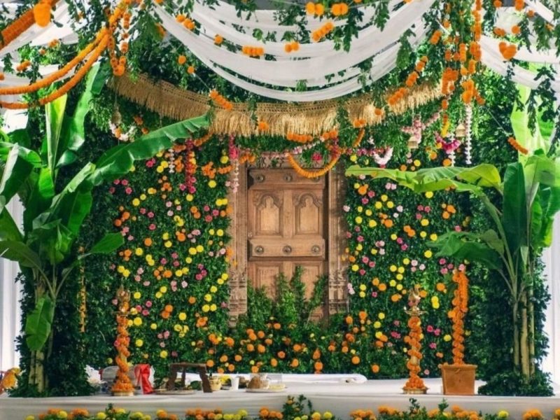 Flower Decorators in Hyderabad for Wedding, Haldi & Reception