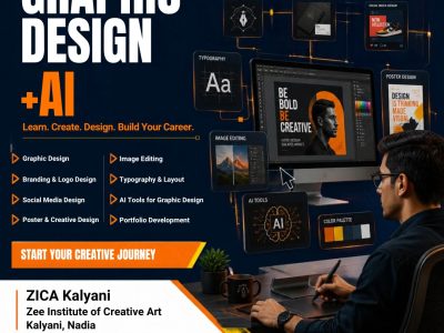 Best Institute for Graphic Design & Video Editing in Tribeni