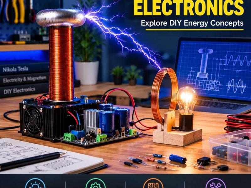 Explore a Tesla-Inspired Electronics Project