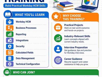 Workday HCM Technical Training | Online Course with Practical Projects