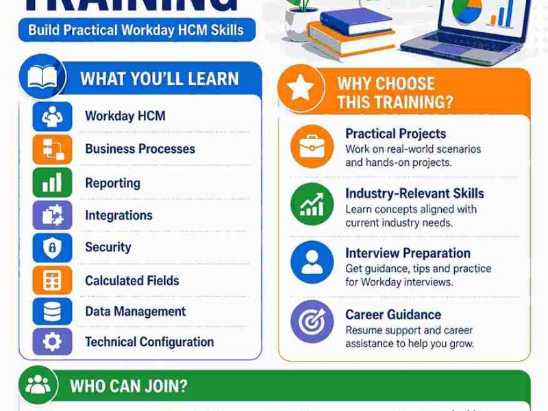 Workday HCM Technical Training | Online Course with Practical Projects
