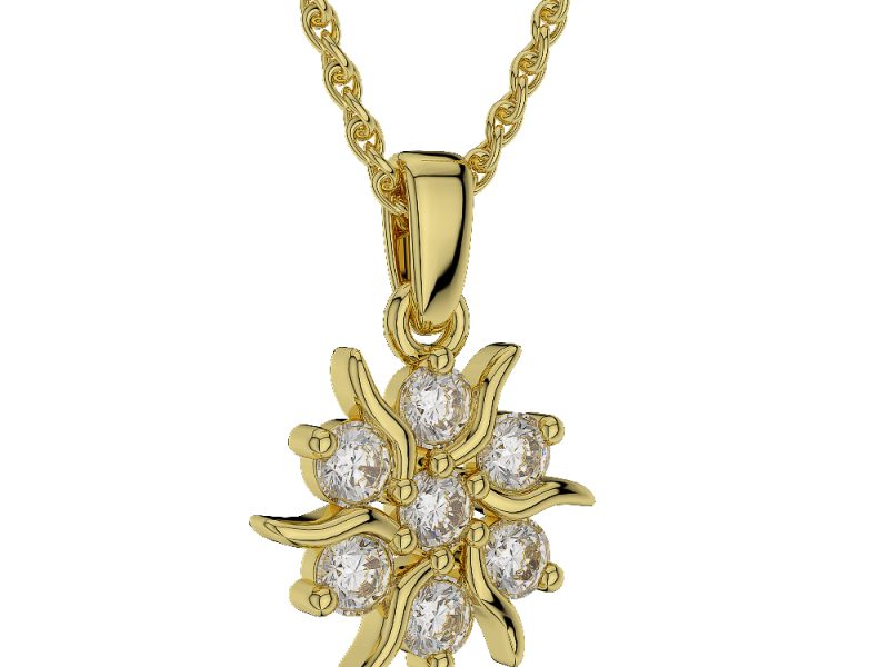Elegant Lab Grown Diamond Necklaces | Karob Jewels