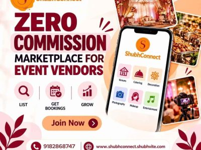 Zero Commission Marketplace For Event Vendors | ShubhConnect