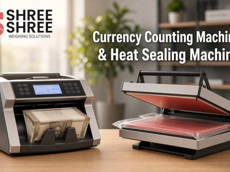 Currency Counting Machine & Heat Sealing Machines | Shree Shree