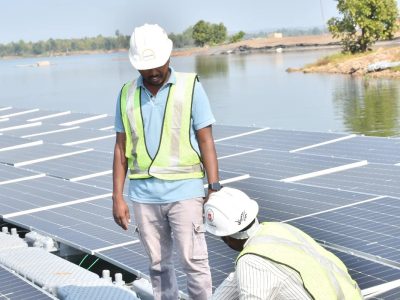 Sustainable Floating Solar Plant in India
