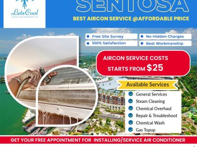 Aircon servicing Sentosa