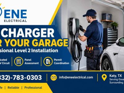 EV Charger for Garage Houston – Professional Installation