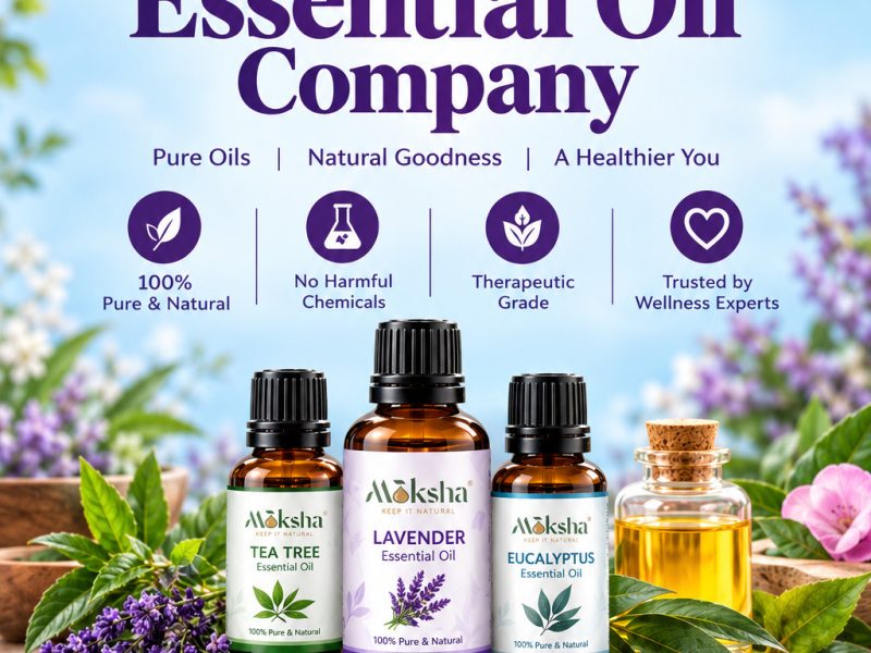 Best Essential Oil Company in India | Moksha Lifestyle