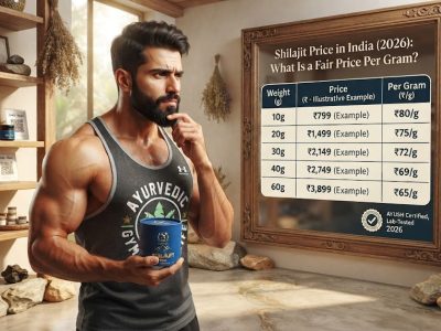 Best Shilajit Price in India (2026) – Price Gram Wise