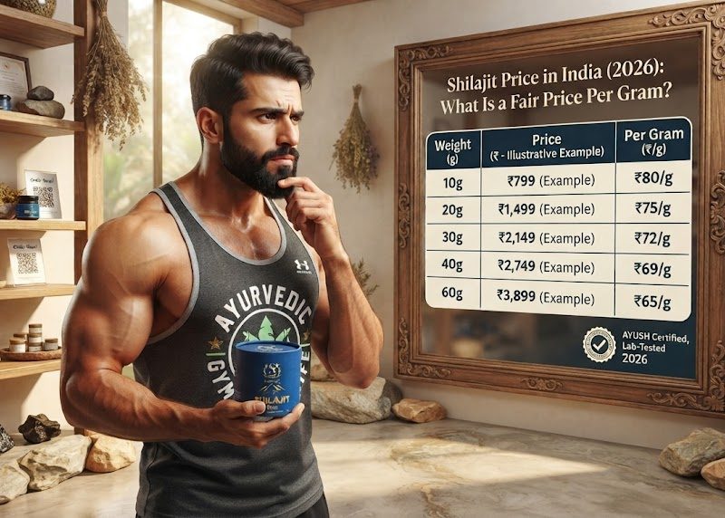 Best Shilajit Price in India (2026) – Price Gram Wise