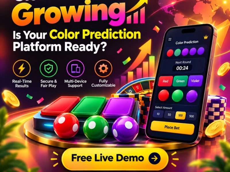 Boost Revenue with a Dynamic Color Prediction Gaming Platform