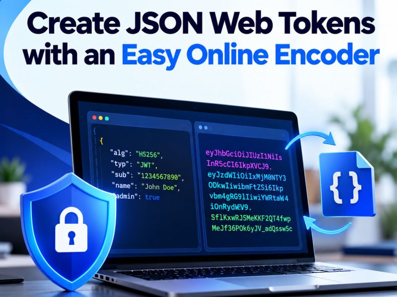 Create JSON Web Tokens with an Easy Online Encoder
