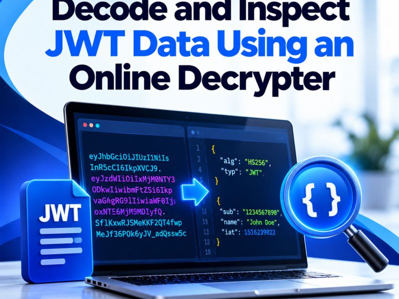 Decode and Inspect JWT Data Using an Online Decrypter