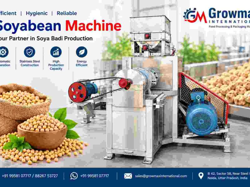 soyabean making machine