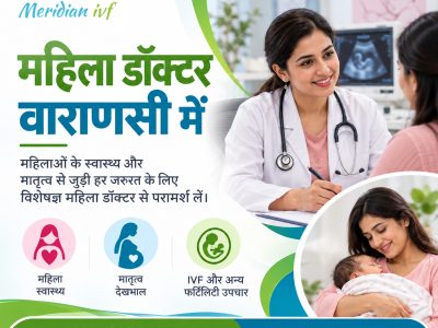 महिला डॉक्टर वाराणसी में स्वास्थ्य और प्रजनन परामर्श के लिए