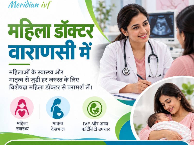 महिला डॉक्टर वाराणसी में स्वास्थ्य और प्रजनन परामर्श के लिए