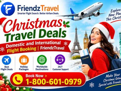 Christmas Travel Deals – Domestic and International Flight Booking | FriendzTravel