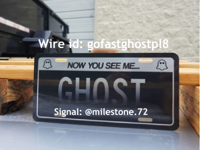 Buy Active Blackout License Plate Cover (Motorcycle Edition)