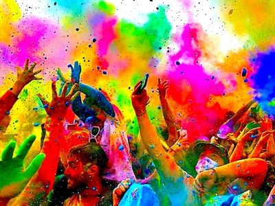 Neon UV Holi Colors | The Indiana Colors