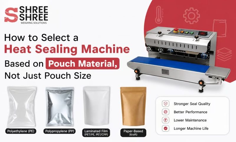 How to Select a Heat Sealing Machine Based on Pouch Material