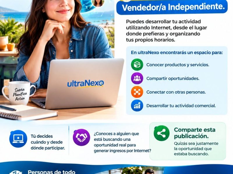 VENDEDOR/A ONLINE INDEPENDIENTE