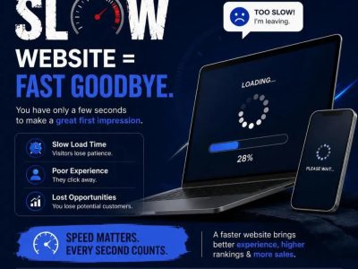 Slow Website = Fast Goodbye 🚀 | Speed Matters!