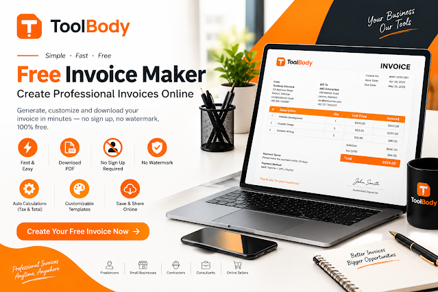 Free Online Invoice Maker for Professional Business Invoicing