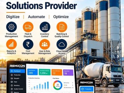 RMC Plant ERP Solutions Provider for Concrete Plant Management