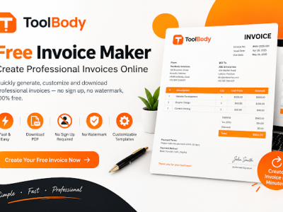 Free Online Invoice Maker for Professional Business Invoicing