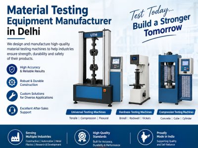 Material Testing Machine Manufacturer in Delhi