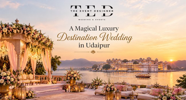 A Magical Luxury Destination Wedding in Udaipur | The Event Designer