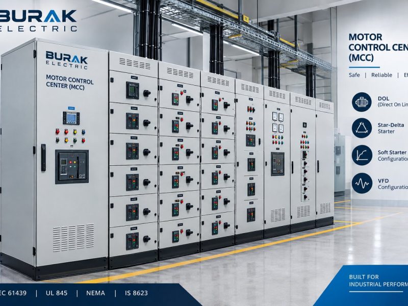 Motor Control Panels for Commercial and Industrial Use