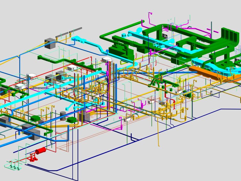 Professional MEPF BIM Coordination & Clash Detection Services | BIMXCAD