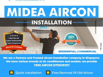 Midea Aircon Installation