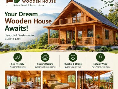 Wooden House Manufacturer in Delhi
