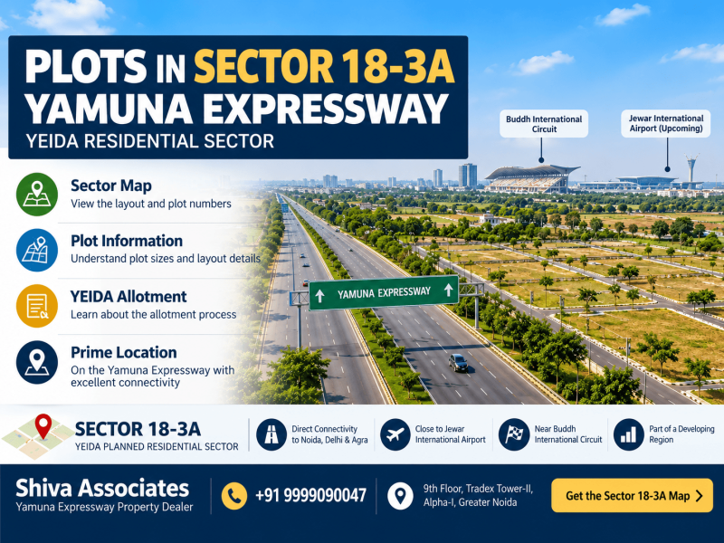 Residential Plots for Sale in Sector 18-3A, Yamuna Expressway