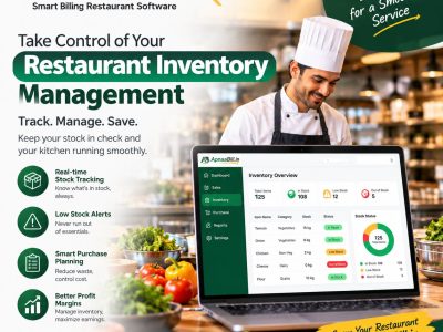 Restaurant Billing Software With Inventory Control